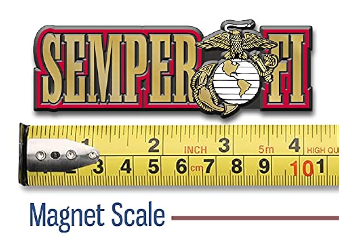 4 imanes coleccionables del Cuerpo de Marines