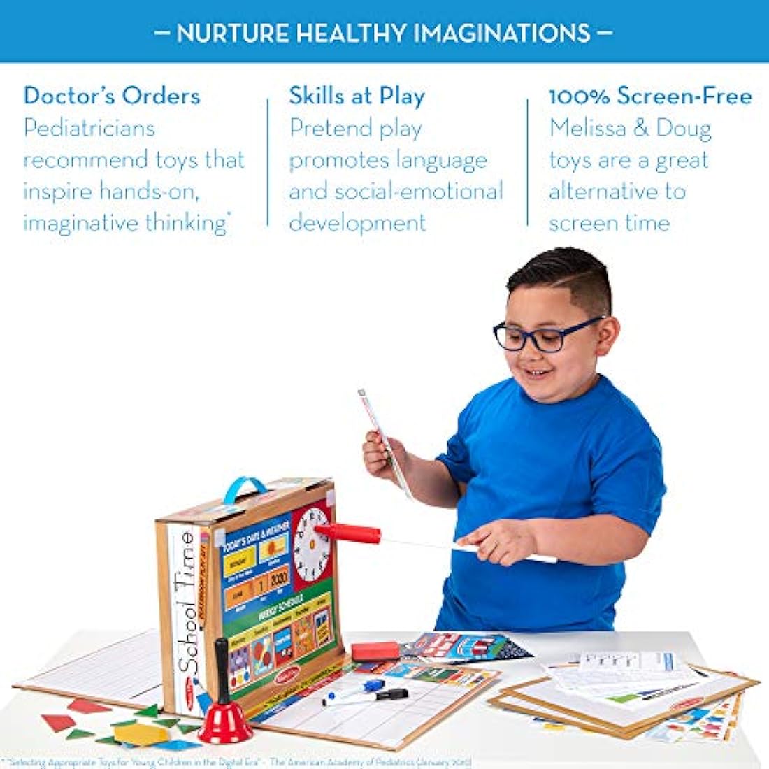 ¡Melissa y Doug, hora de clases!