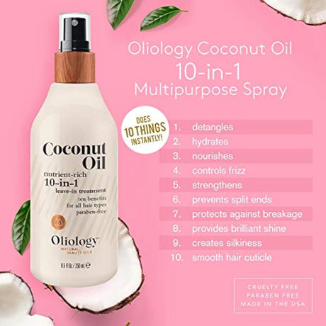 Oliology Tratamiento nutritivo con extractos de aceite coco