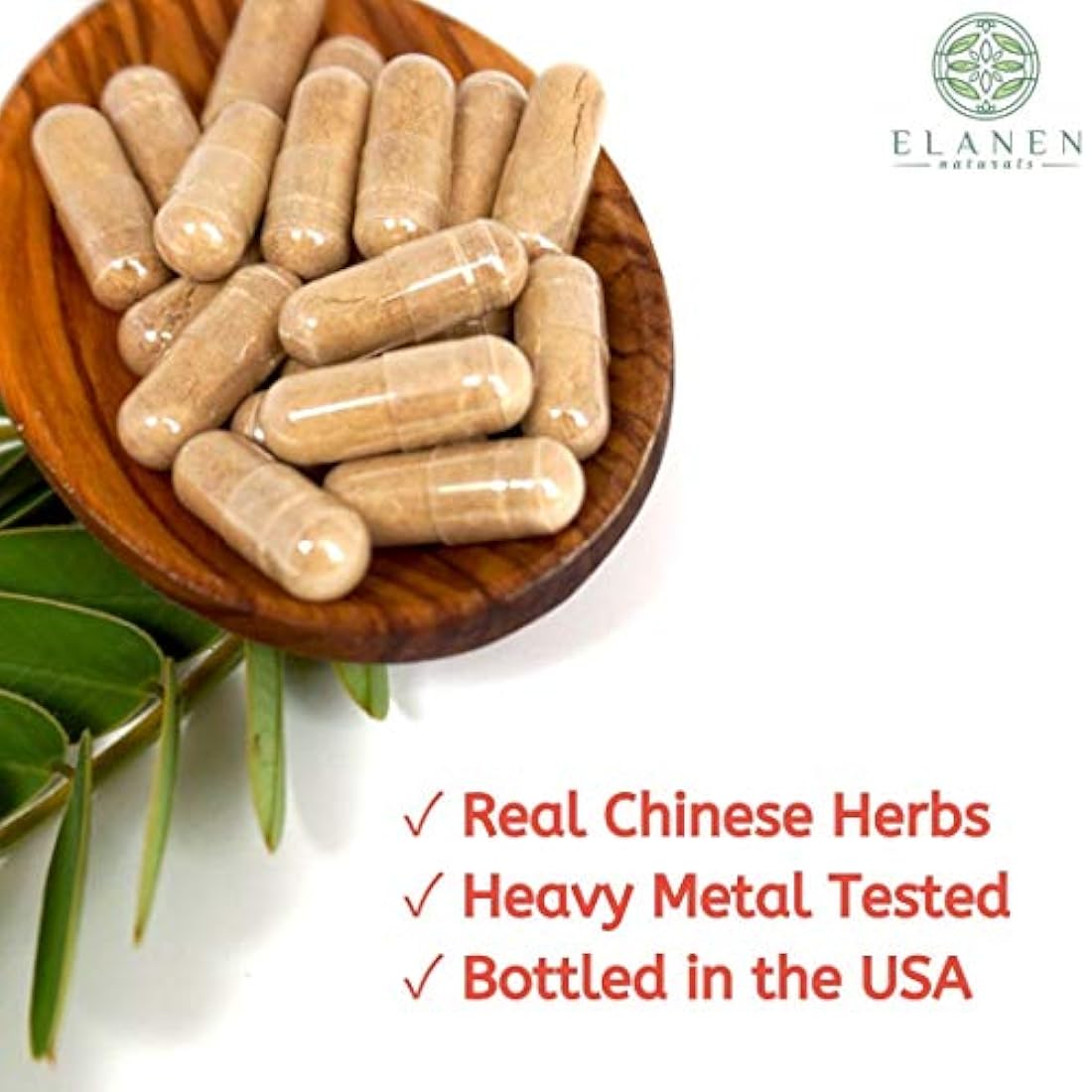 Capsulas de suplementos vegetales