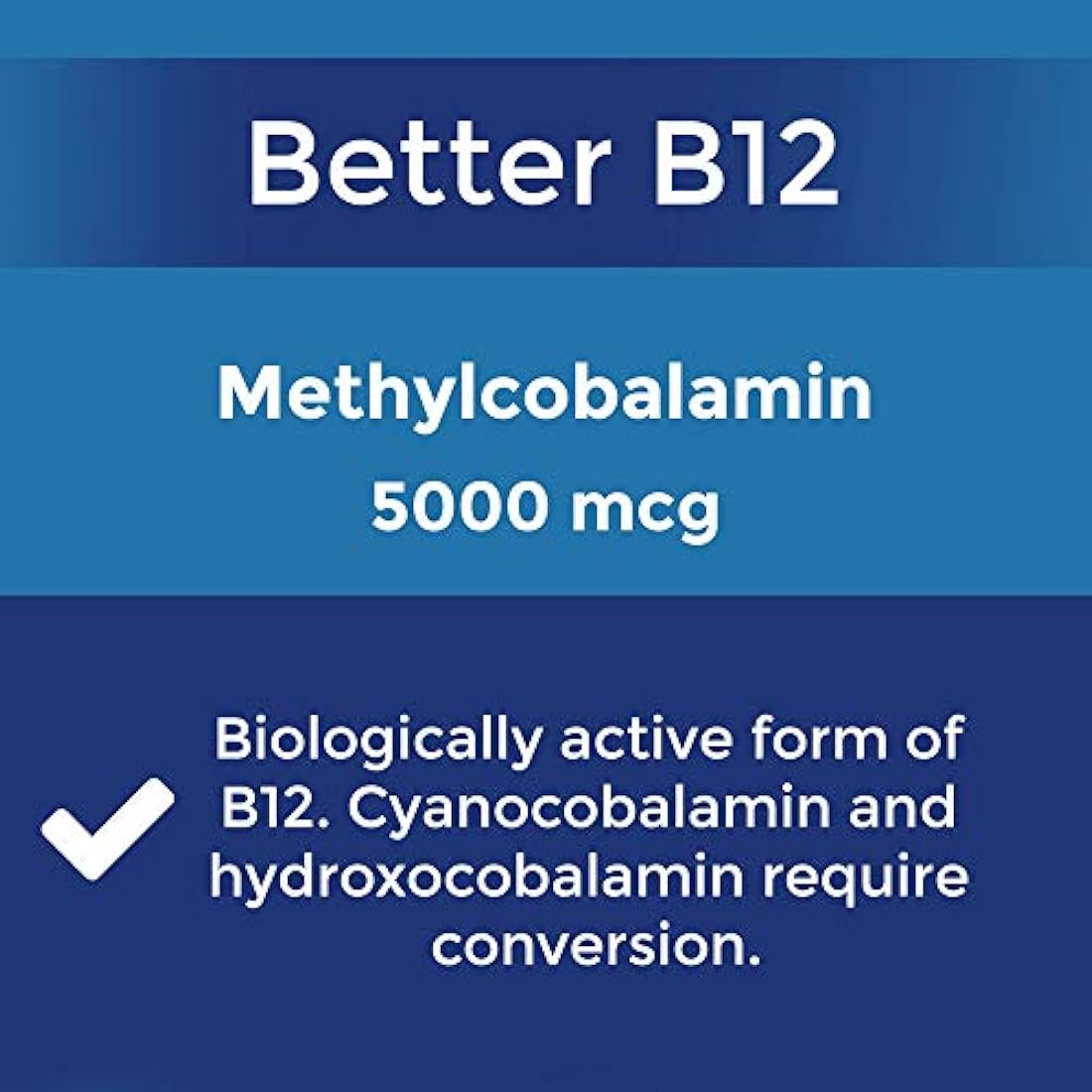 metilcobalamina B12 Multivitaminas 5000 mcg
