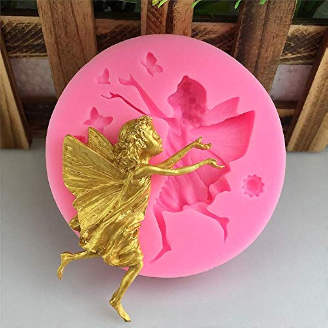 Juego de 3 moldes de silicona para decoración