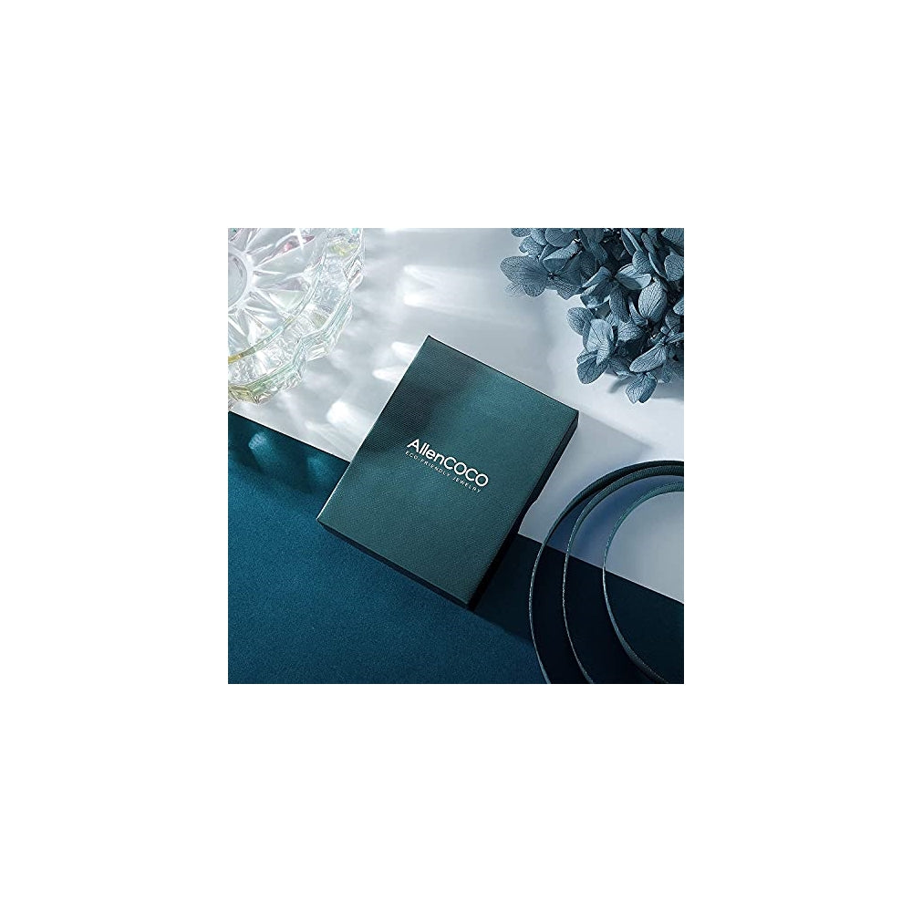 Pendientes de clip redondo de 0.295 in Gris