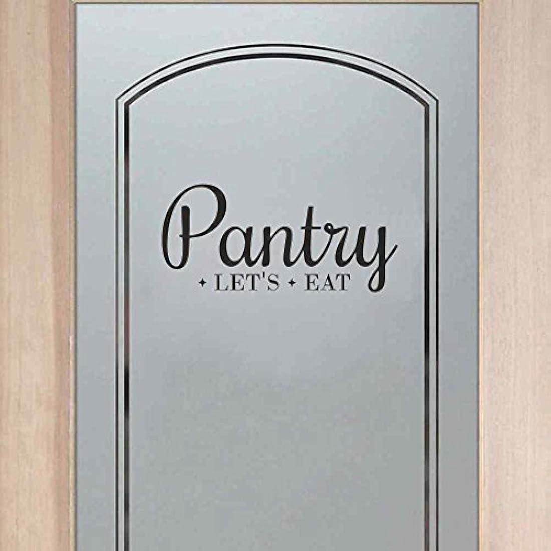 Calcomanía para puerta de despensa de - BATTO