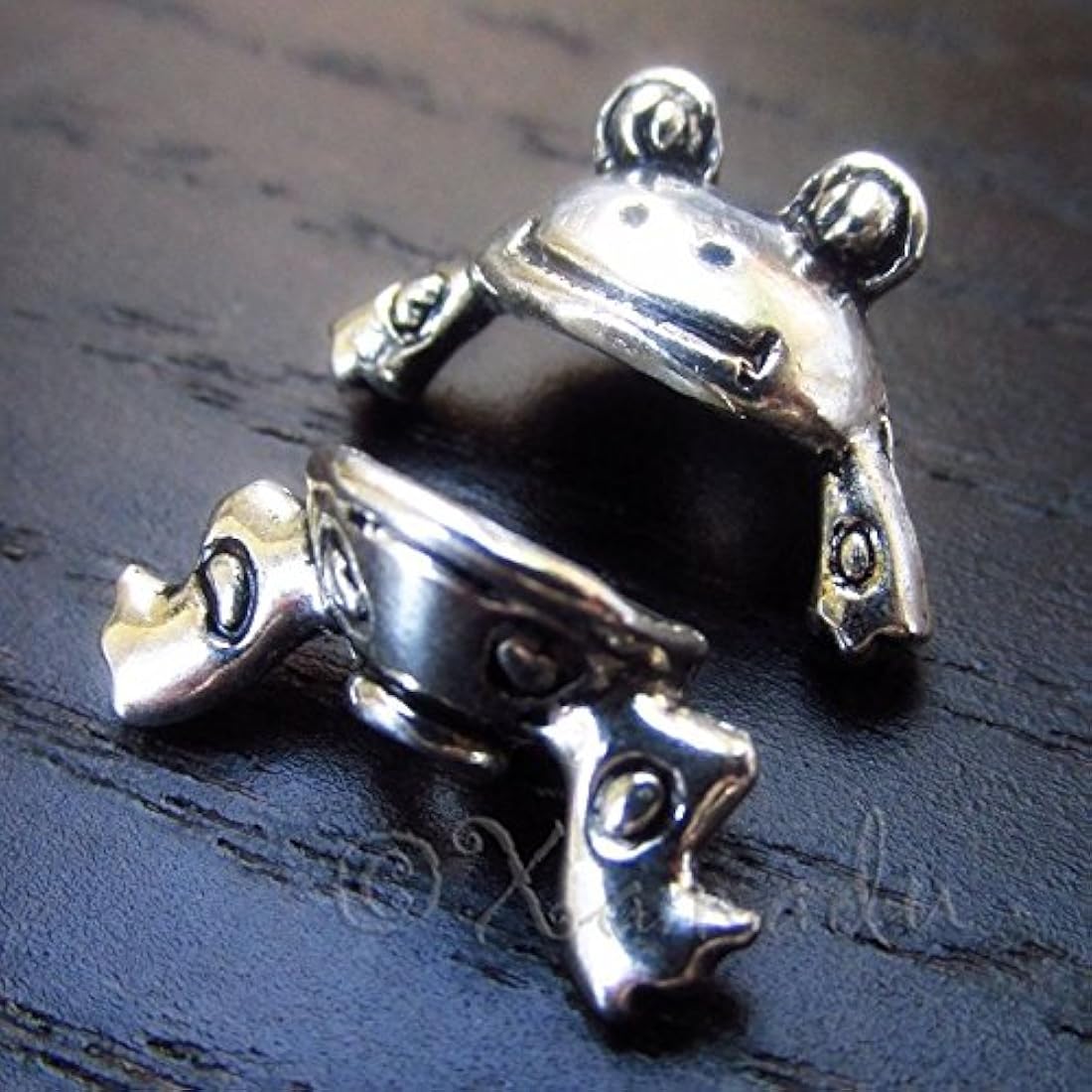 Dijes y medallas Dijes colgante para pulsera rana