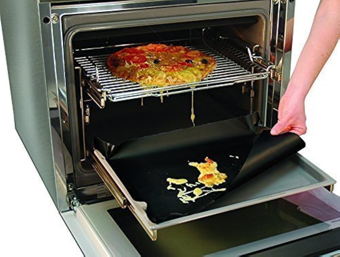 2 forros grandes para horno, sin BPA ni PFOA, teflón