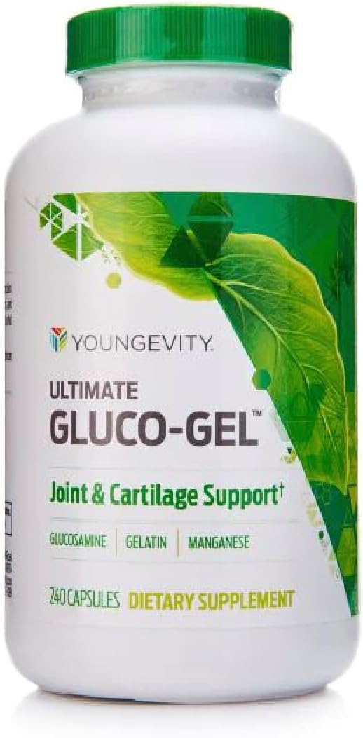 Youngevity Gluco-Gel para articulaciones, huesos 240 caps
