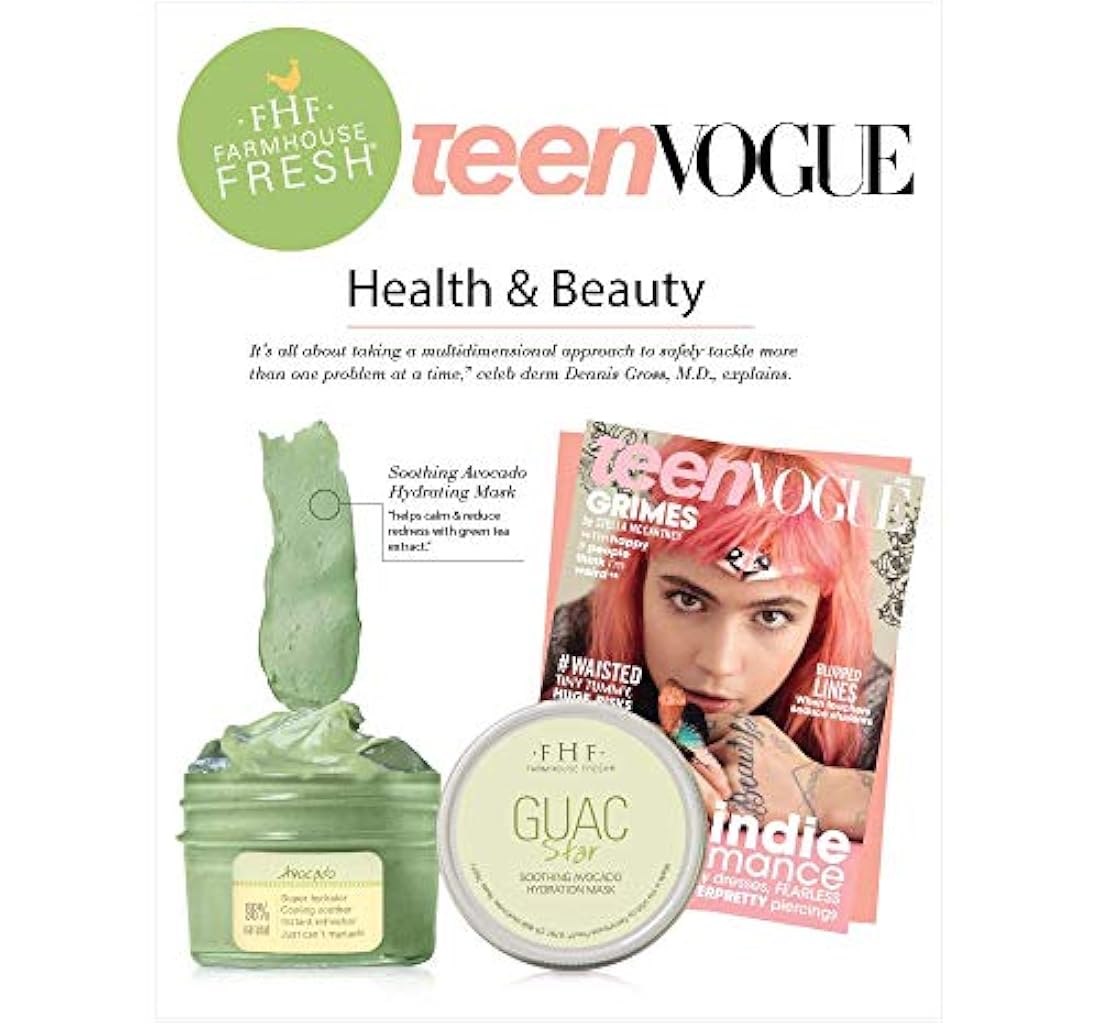 Fresh Guac Star - Máscara de hidratación de aguacate, 3.2