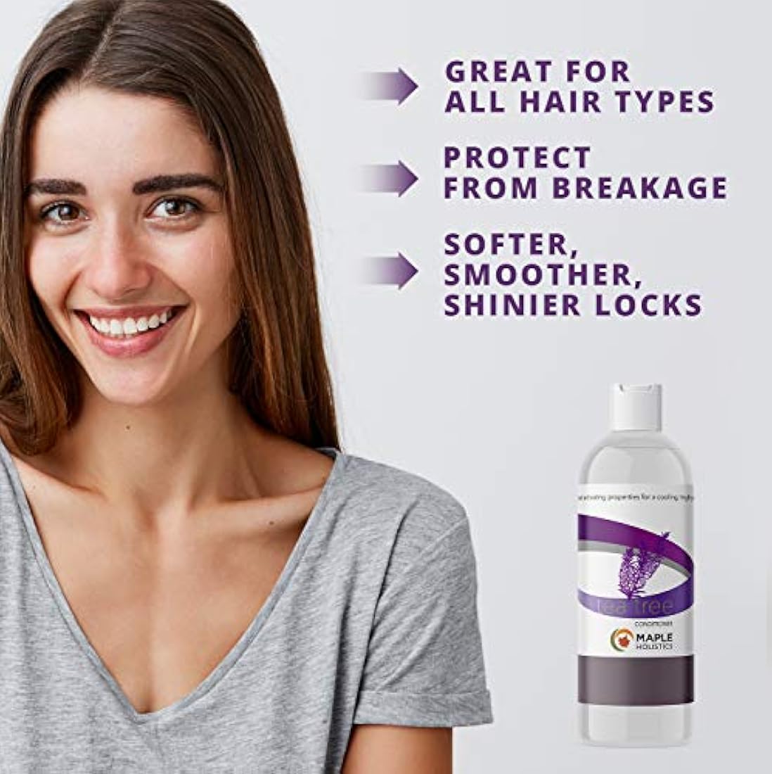 Acondicionador de aceite de árbol para cabello