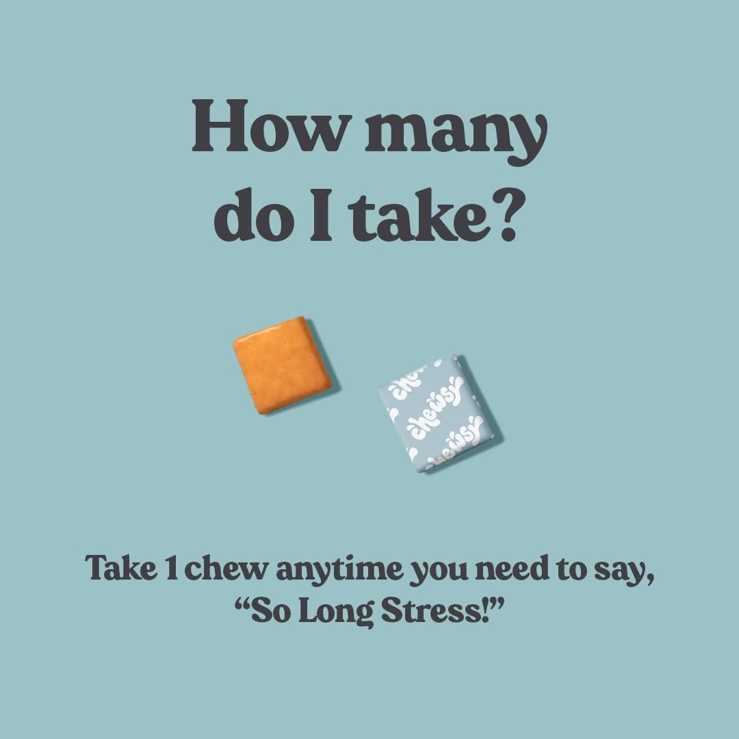 Suplemento Masticable estrés masticables afrutados L-teanina