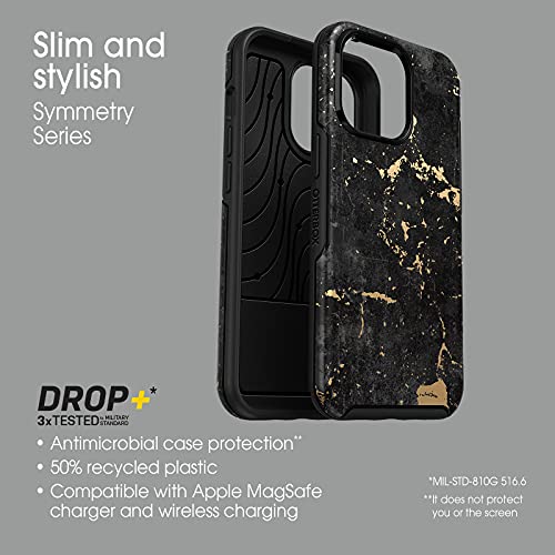 OtterBox Symmetry Series - Funda sólo para iPhone 13 Pro - Enigma (negro/gráfica de enigma)