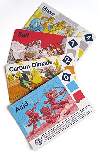 Science Ninjas: Valence Card Game- Química avanzada Reglas