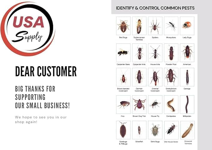 Espuma Termidor 16 oz | Guantes USA Supply | Tarjeta ID Pest