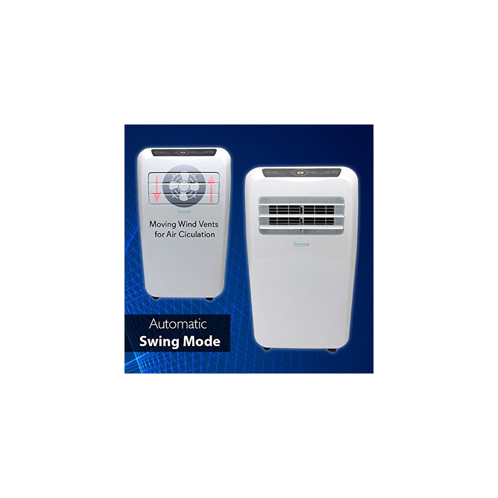 Aire acondicionador portatil 10,000 BTU SERENELIFE SLPAC10