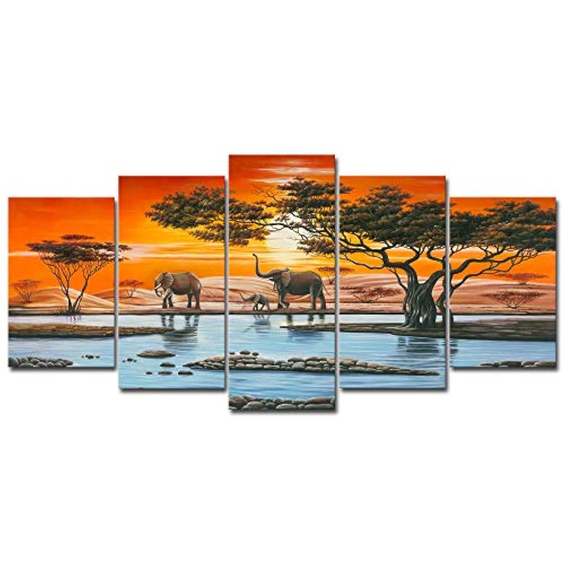 Wieco Art P5RLA030-p - Lienzo decorativo para pared