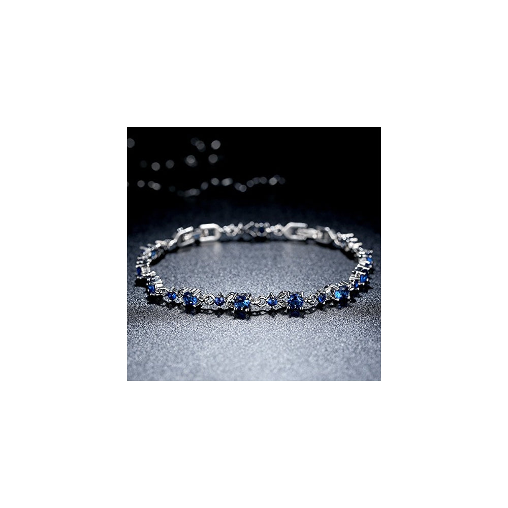 Pulseras y tobilleras de tenis para mujer de lujo