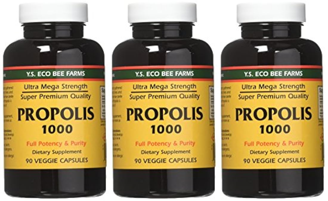 Granjas de abeja orgánica de 0,035 oz 90 cápsulas, 1