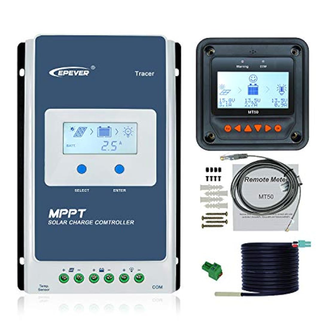 Controlador de carga para panel solar.