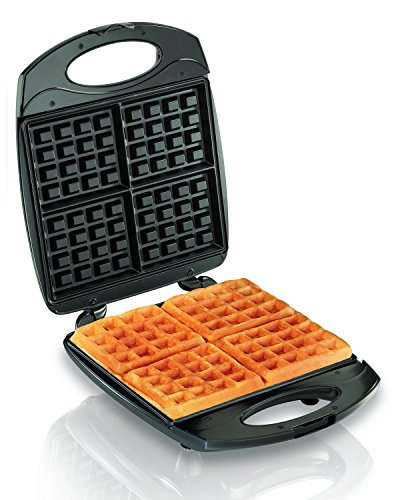 Wafflera estilo belga, 4 piezas