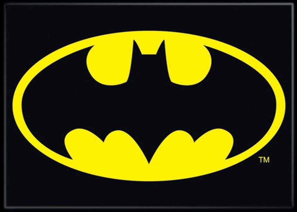 Imán de Logo de Batman para Refrigeradores y Decoraciones