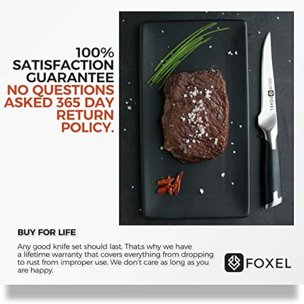 Juego de cuchillos para carne (4 unidades, 8 o 12 unidades)