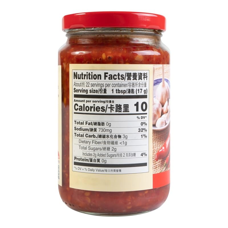 Salsa de Ajo y Chile LEE KUM KEE 368 g sabor picante
