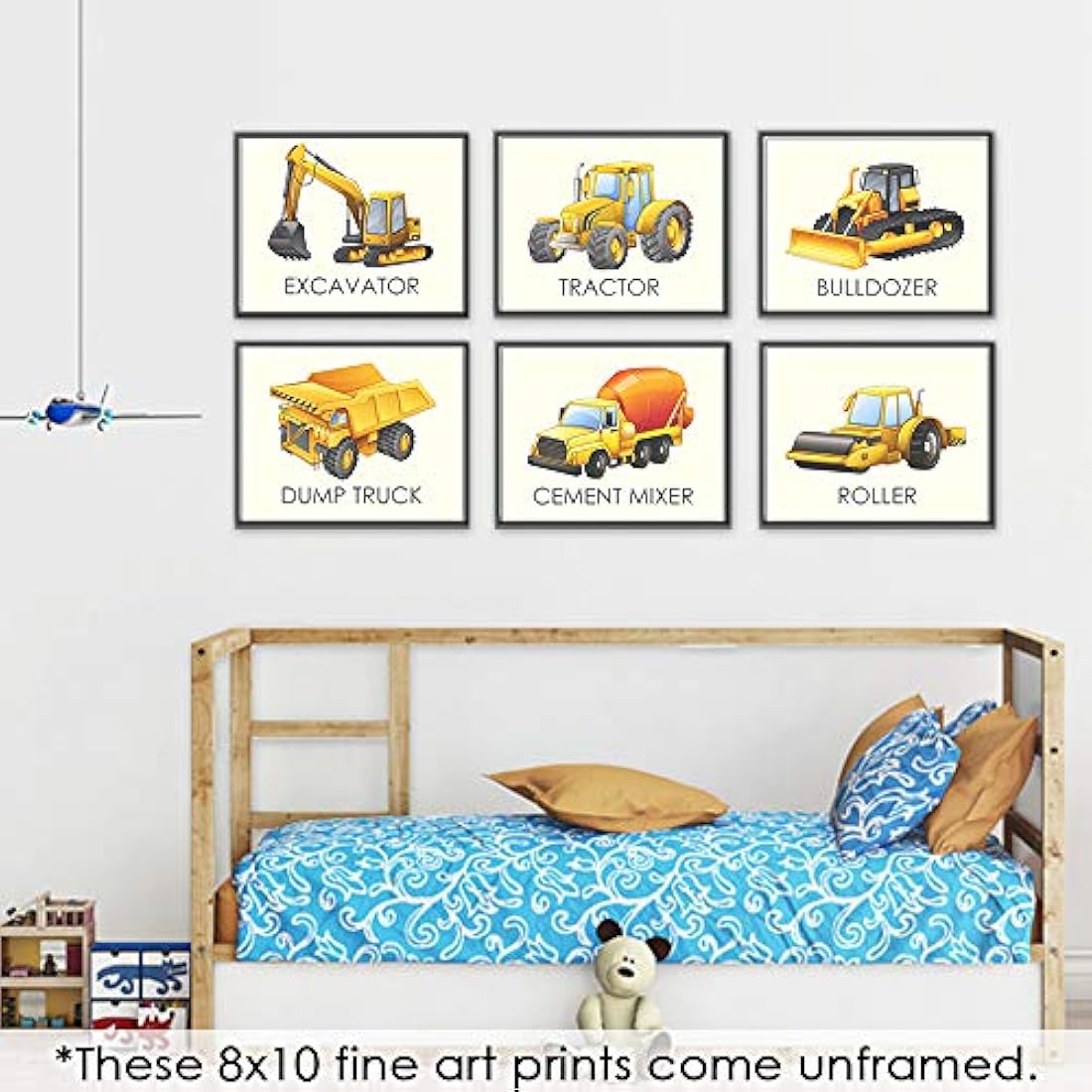 Decoración de pared de construcción de 8x10s