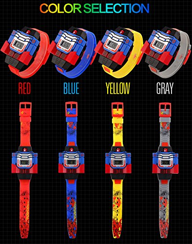 reloj digital de Transformers