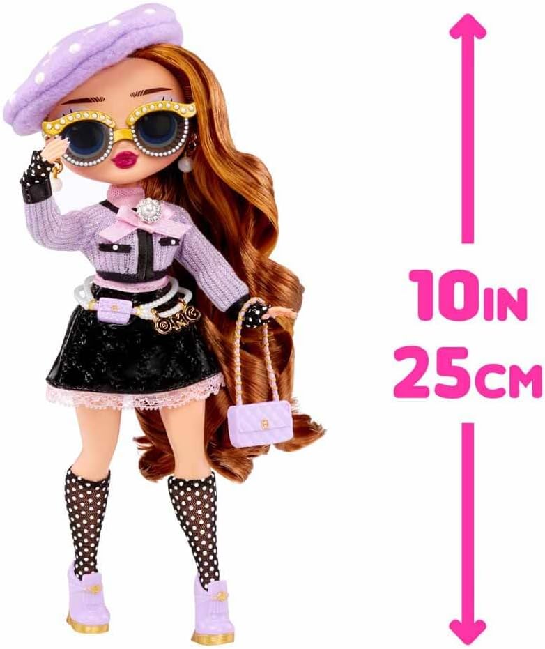 Muñeca de Moda con Sorpresas y Accesorios – Regalo Ideal
