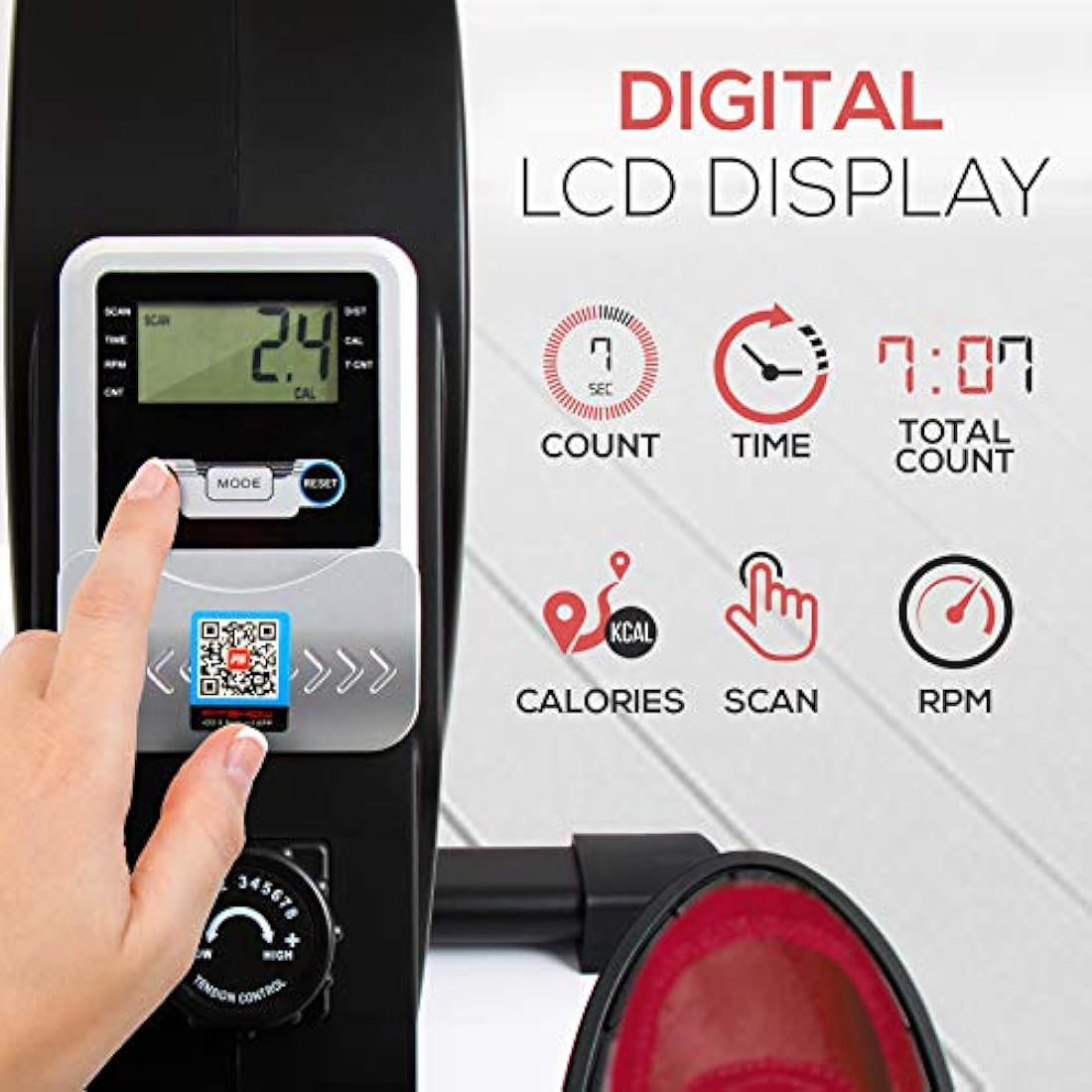 Máquina de remo para entrenamiento deportivo SERENELIFE SLRWMC10