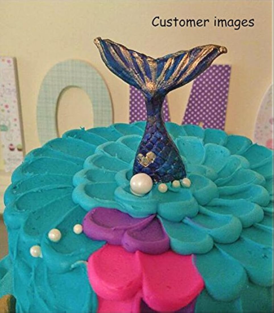 ScivoKaval - Molde de silicona con forma de cola de sirena