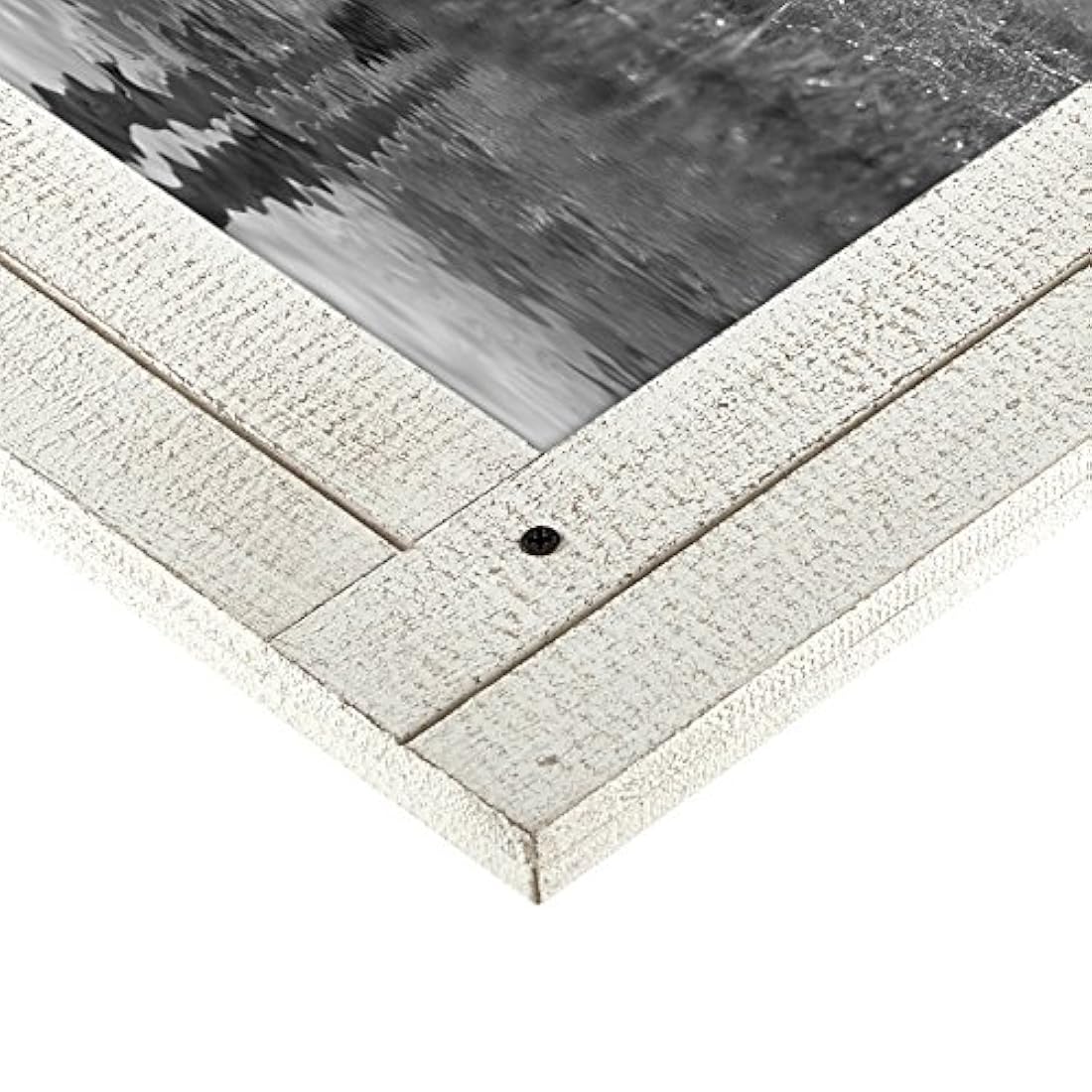 Americanflat Marco de madera envejecida listo para colgar