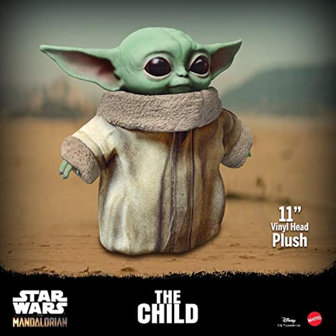 Peluche de Yoda de The Mandalorian (11.0 in)