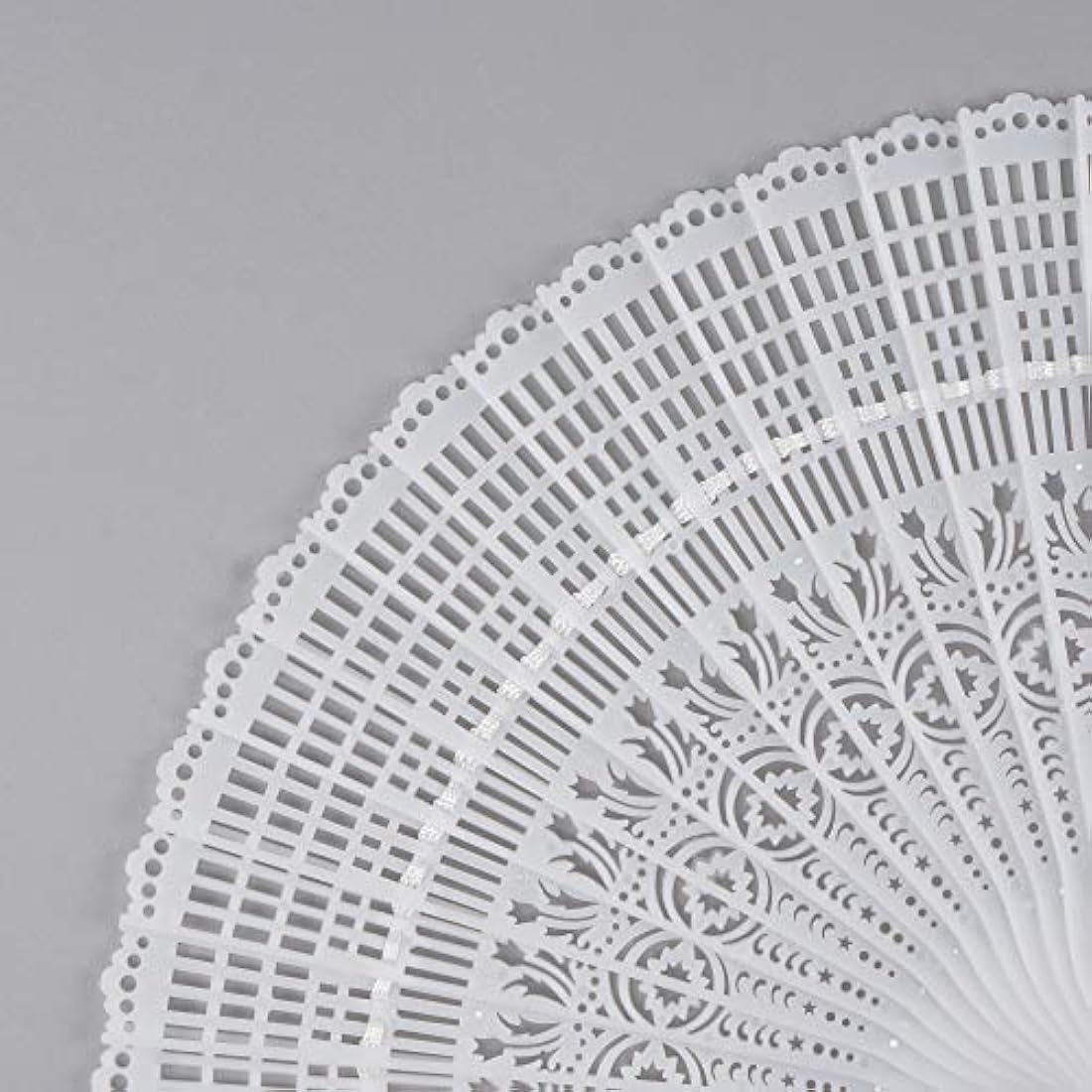 Zucker ventilador de plástico Stave – blanco