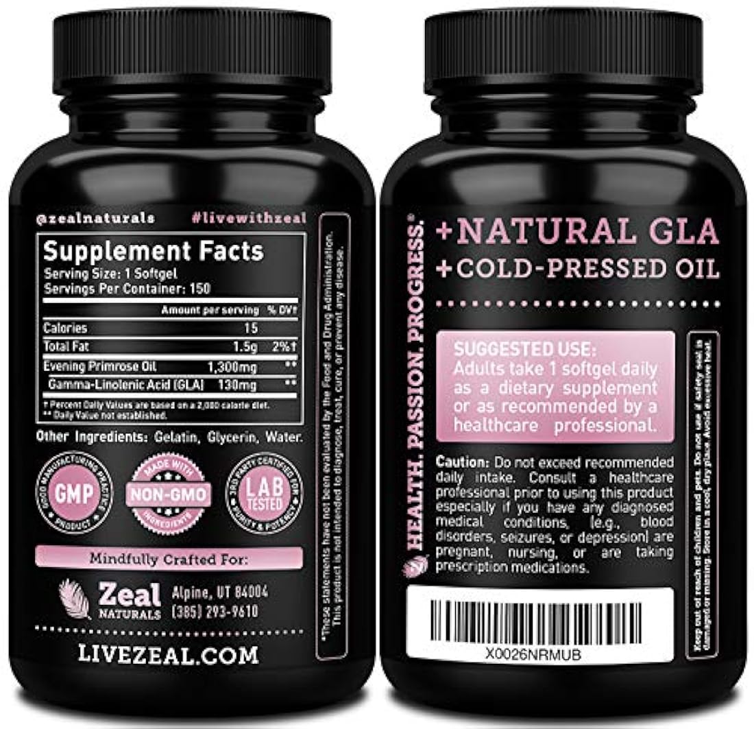 Cápsulas de aceite de fórmula nocturna 150 cápsulas líquidas