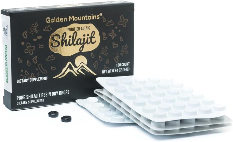 Shilajit Puro Premium Altai Montañas 120ml Certificado US