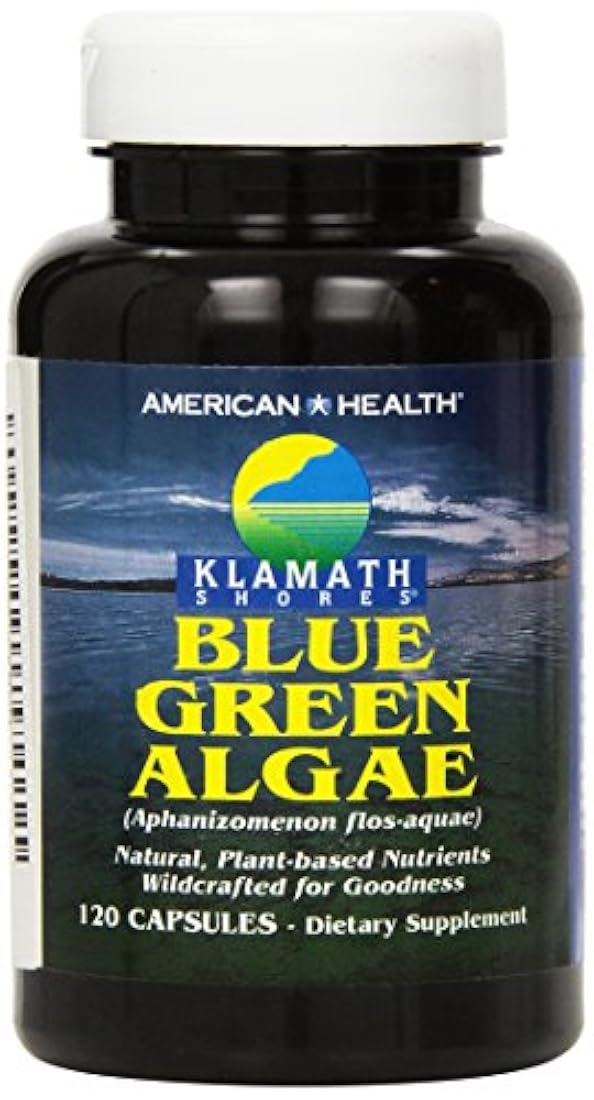 American Health Klamath Shores Cápsulas de algas verde azul