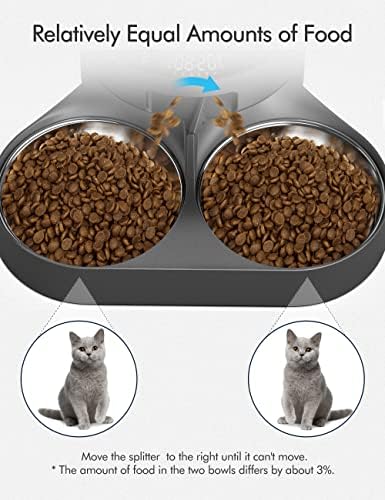 Divisor de alimentos para gato, Negro PLSS002 PETLIBRO