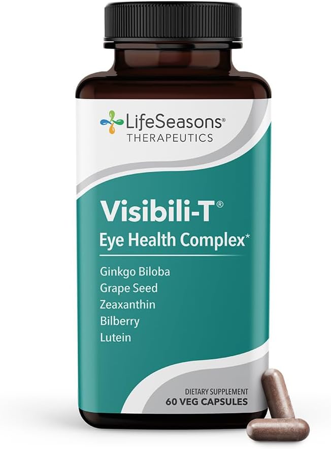 LifeSeasons Visibili-T Suplemento los ojos secos ginkgo biloba