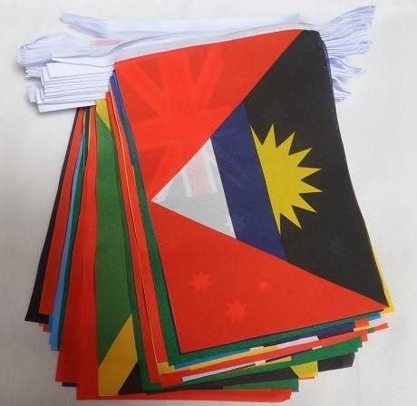 Bandera AZ 54 banderas de la Commonwealth Countries de 52.5 ft de 5.9 x 8.3 in