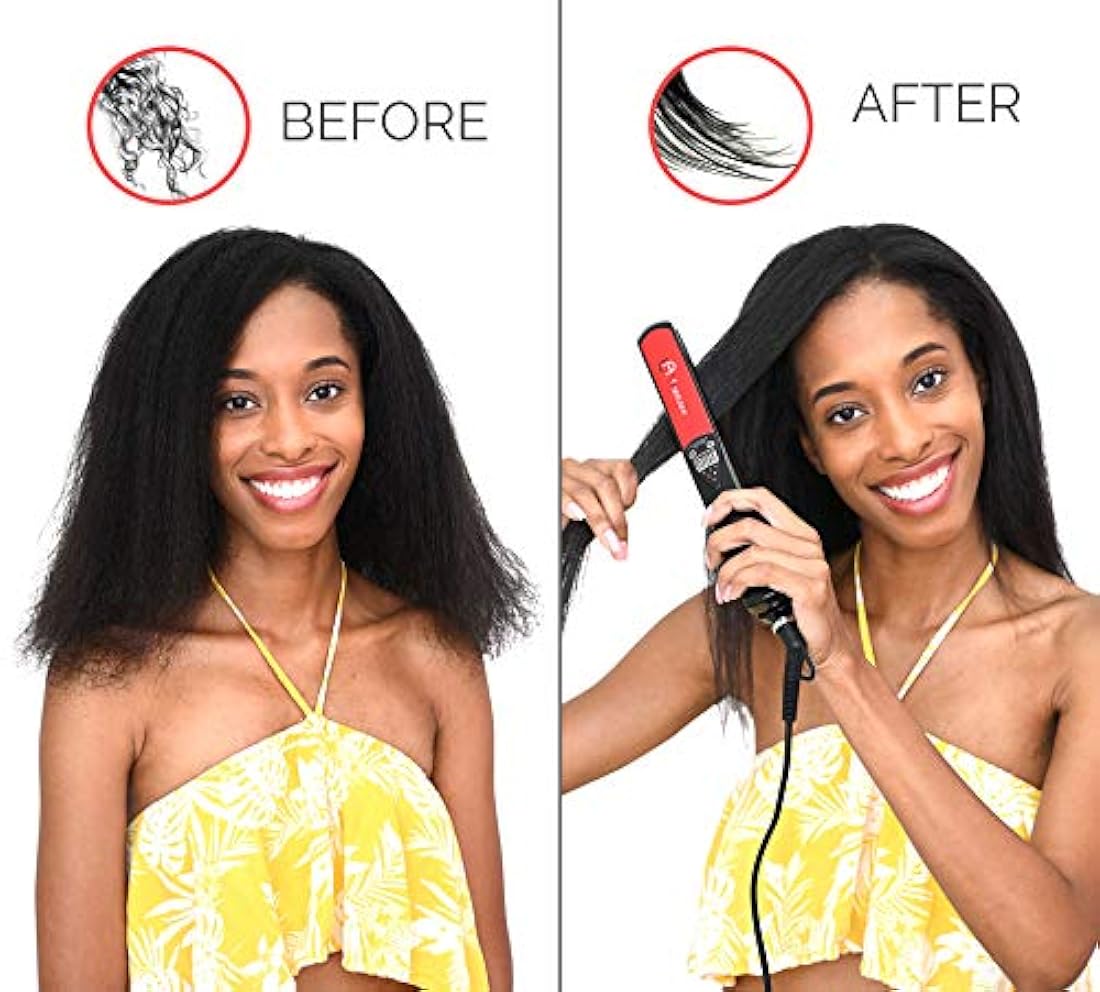 Plancha alisador de cabello Voltaje Dual 110 V-240 V