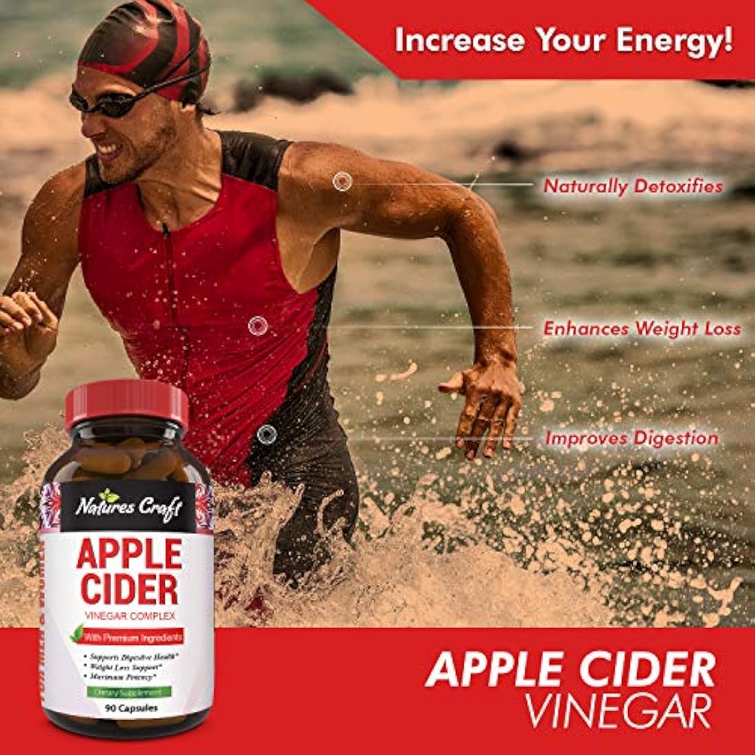 Suplemento de perdida de peso - 1500 MG - 90 tabletas