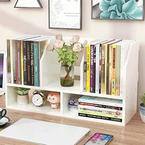 Estantería de Madera 2 Niveles Bookshelf, Minimalista, Ahorra Espacio