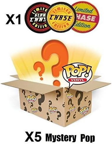 POP Funko Mystery Pack 6 Figuras + 1 Chase Edición Limitada