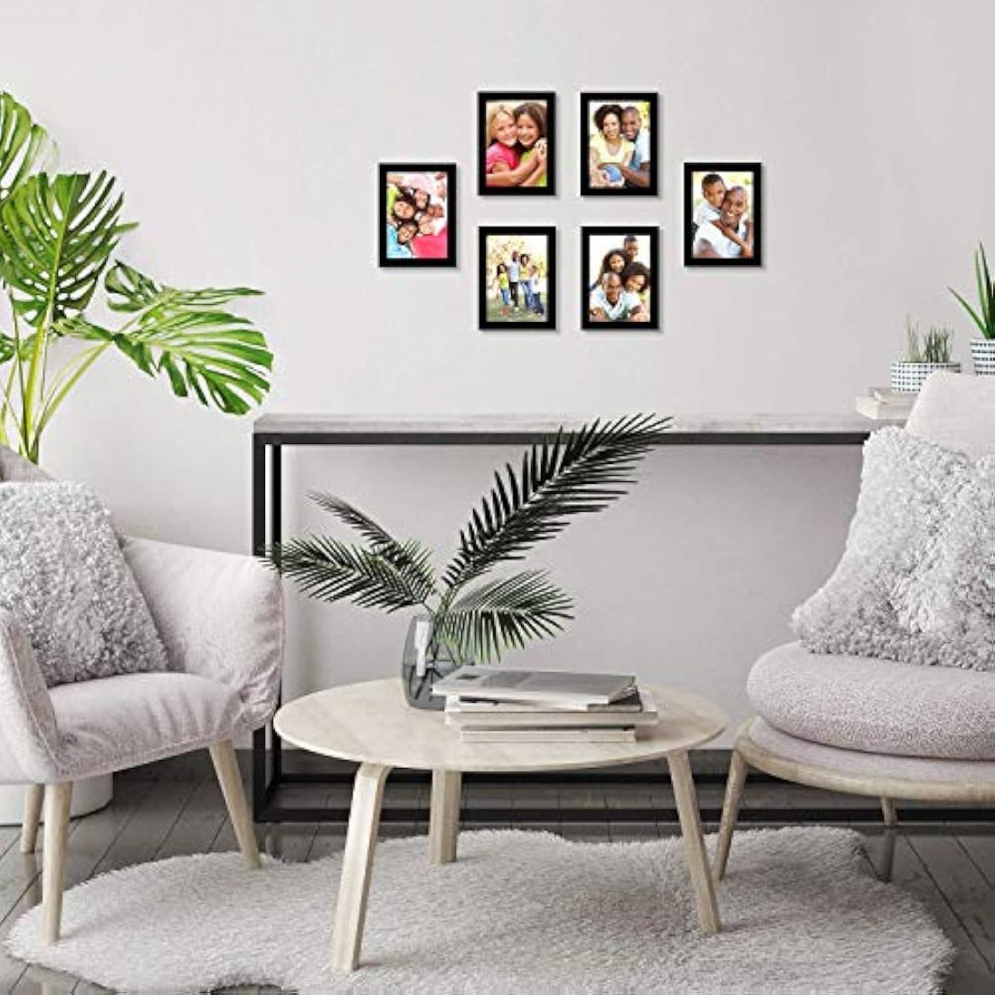 Paquete de 6 marcos de fotos Americanflat