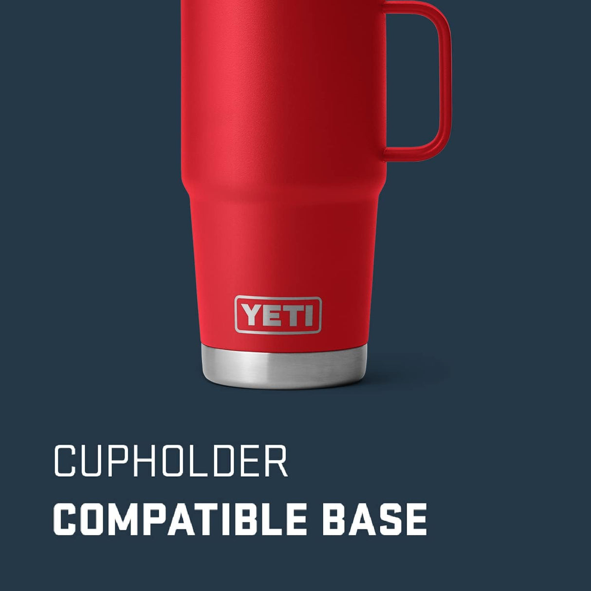 Taza de Viaje YETI Rambler 20 oz, Acero Inoxidable, Aislada