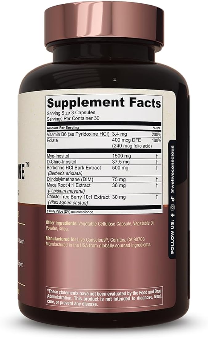 Suplemento Hormona Holistic mio-inositol y D-quiro-inositol