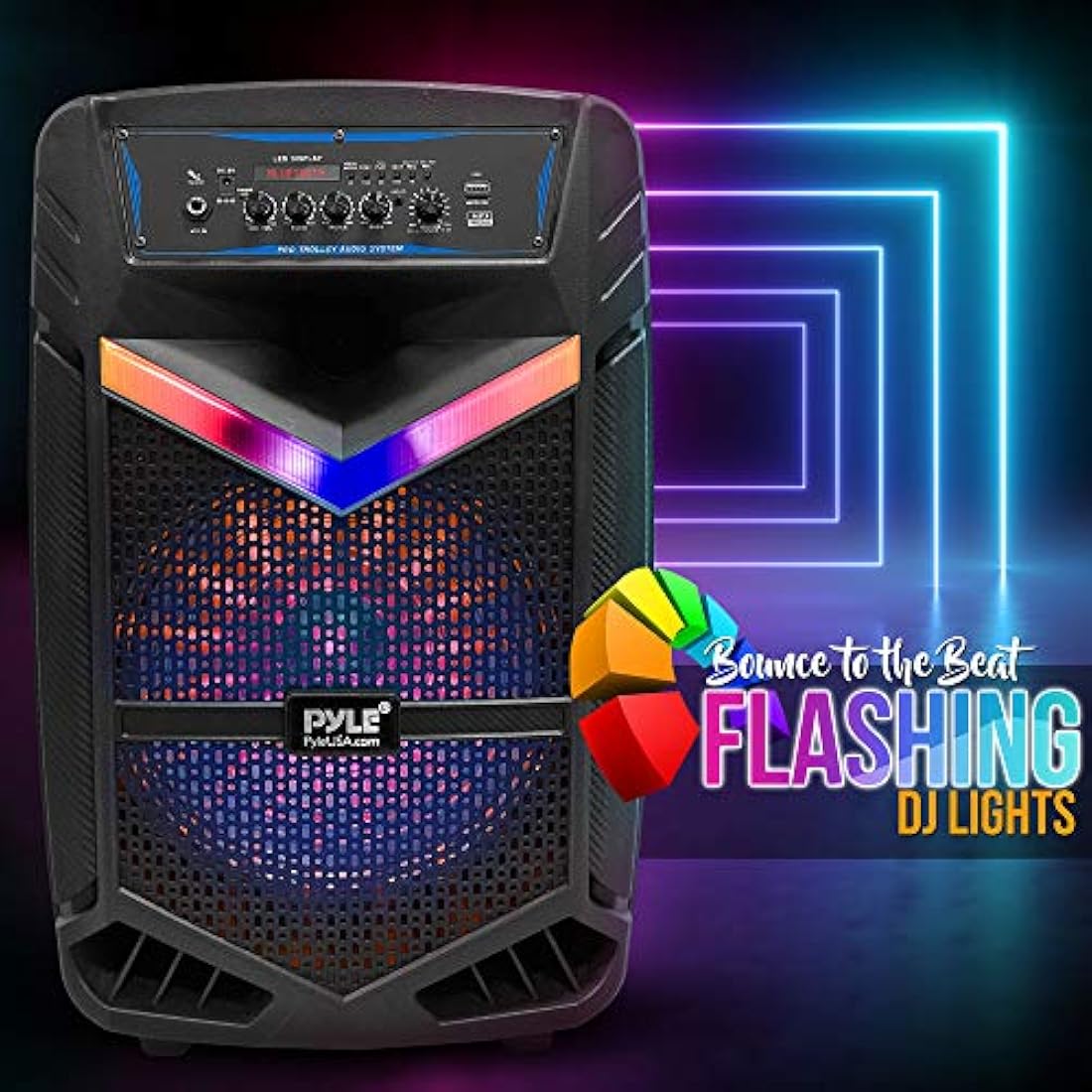 Parlante Portátil negro PYLE-PRO PPHP1042B