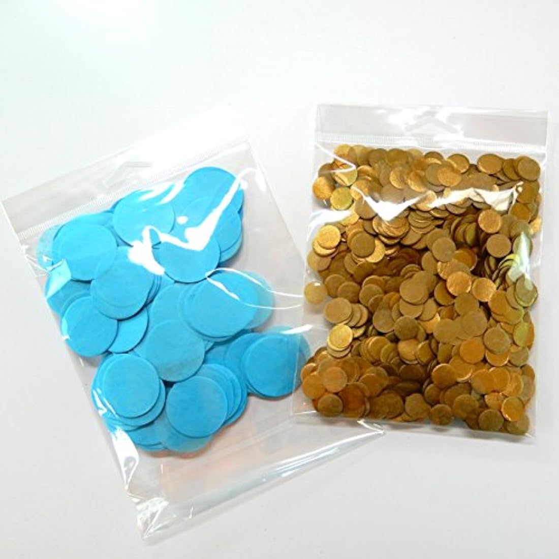 Confetti Círculos 1 1/4 inch Pequeño de 3 diferentes