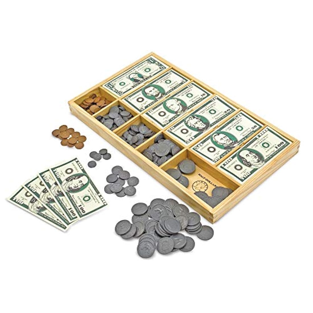 Melissa Doug – Play Money Set TRG, Multicolor